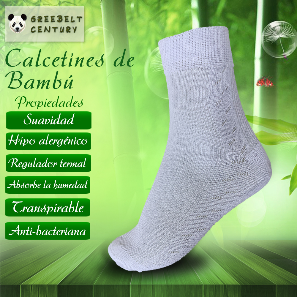 Calcetines finos para hombre fibras de bambú - Greenbelt Century